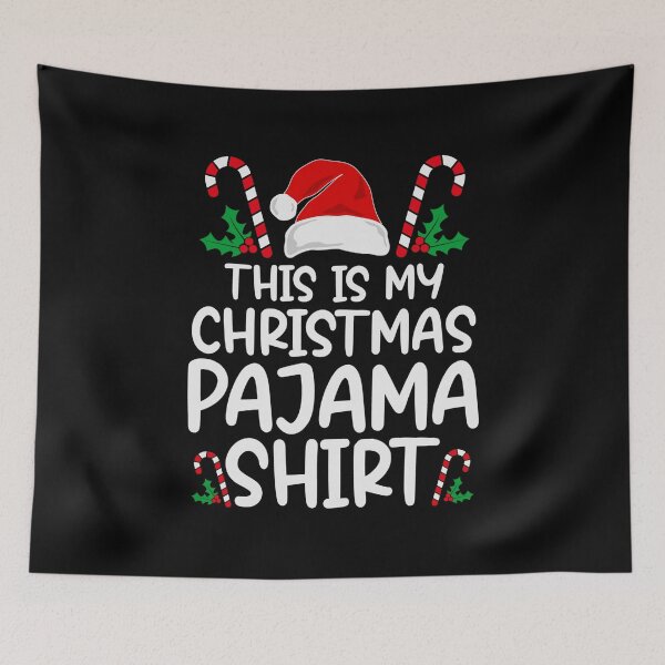 Item preview, This is my Christmas Pajama Shirt designed and sold by sweary12.