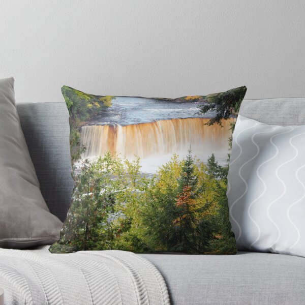Item preview, Tahquamenon Falls in Autumn designed and sold by Craig Sterken.