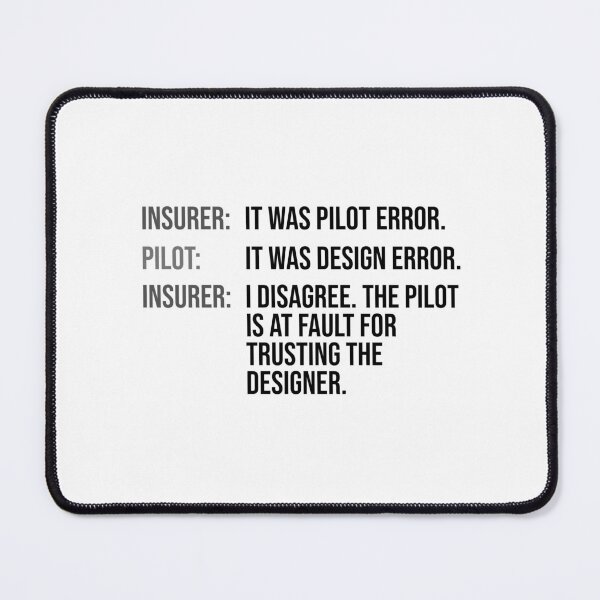 Item preview, Aviation humor. Airplane crash designed and sold by mikeldabbah.