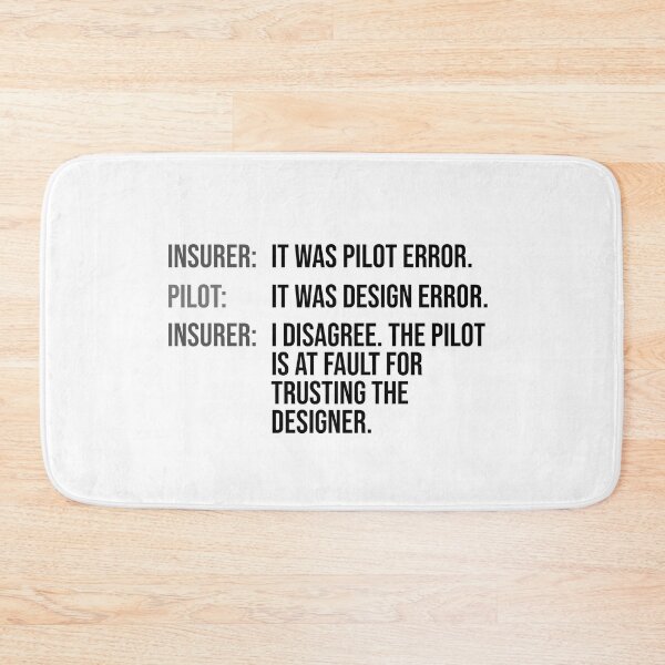 Item preview, Aviation humor. Airplane crash designed and sold by mikeldabbah.