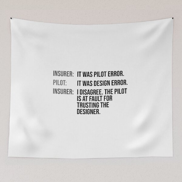 Item preview, Aviation humor. Airplane crash designed and sold by mikeldabbah.