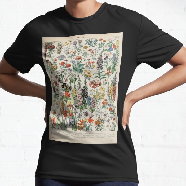 Adolphe Millot fleurs A Funktionsshirt