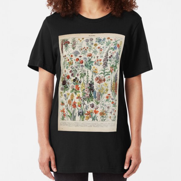 Adolphe Millot fleurs A Slim Fit T-Shirt