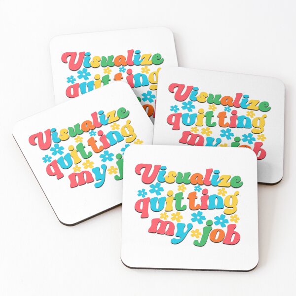 Item preview, Visualize quitting my job office saying designed and sold by Emotionville.
