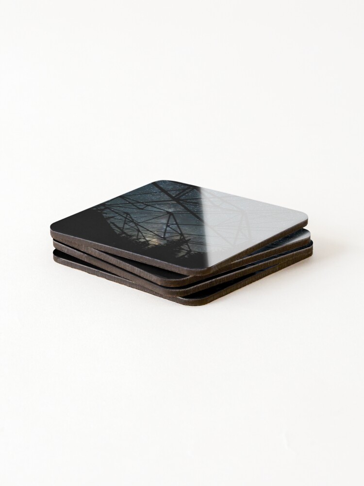 Thumbnail 4 of 5, Coasters (Set of 4), Empty Shell designed and sold by Cavsdesign.