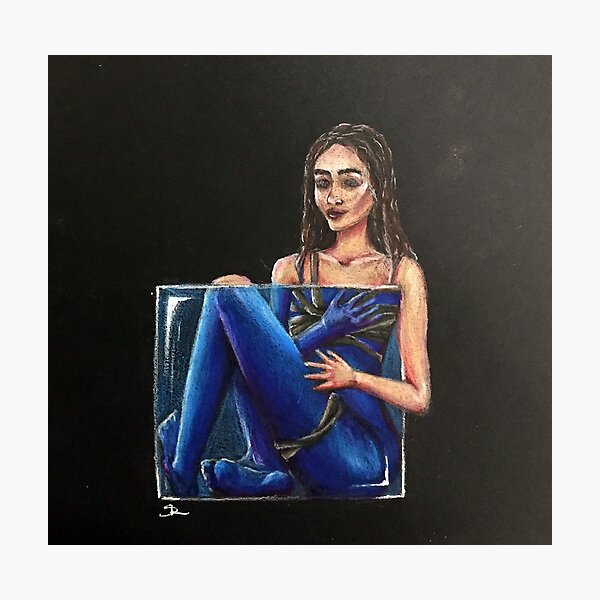 Box Girl Photographic Print