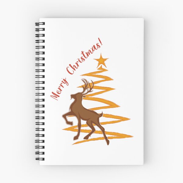Item preview, Colorful christmas deer and tree designed and sold by Art-Ilustration.