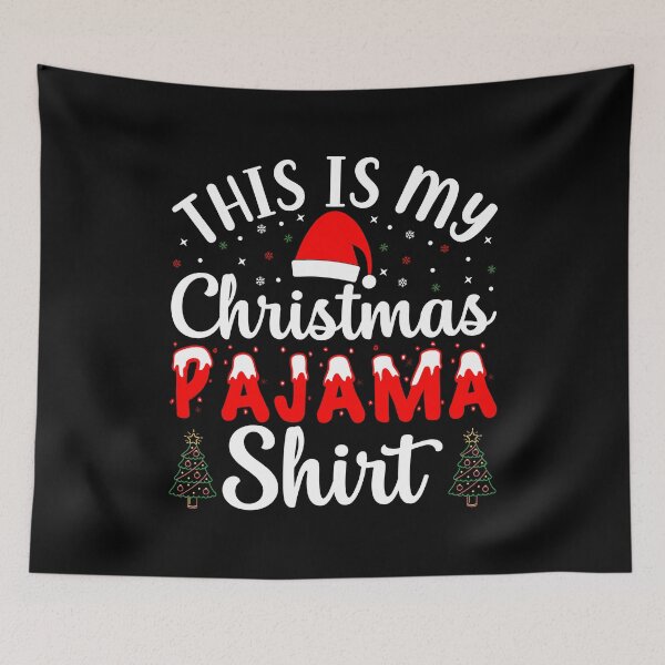 Item preview, This is my Christmas Pajama Shirt designed and sold by sweary12.