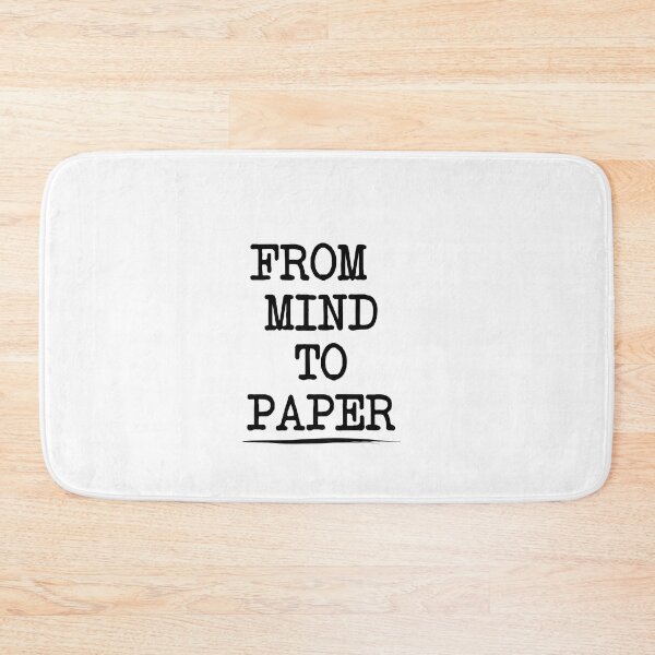 Item preview,  from mind to paper - mental health, anxiety, and journaling designed and sold by Therapy by Sen.