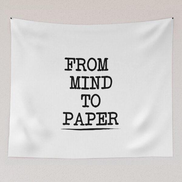 Item preview,  from mind to paper - mental health, anxiety, and journaling designed and sold by Therapy by Sen.