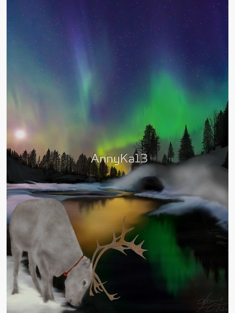 "Lapland" Poster for Sale by AnnyKa13 Redbubble