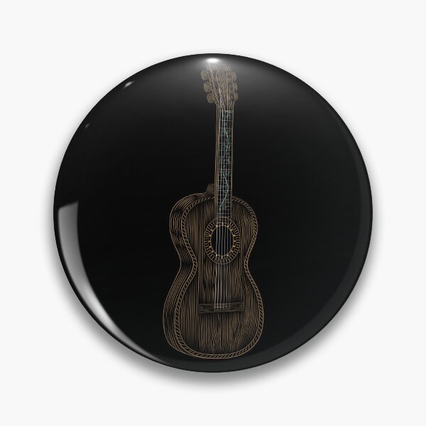Item preview, Antique Floral Classical Guitar designed and sold by hockeng.