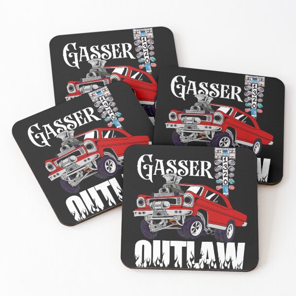 Item preview, Gasser Outlaw Class Vintage Drag Racing Race Car designed and sold by CharJens.