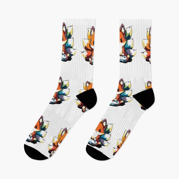 Item preview, cute fox anime designed and sold by LinaMercata0428.