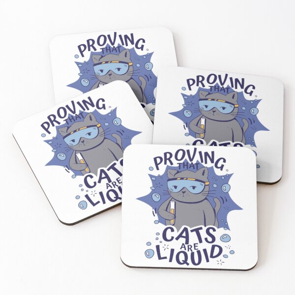 Item preview, Proving that cats are liquid. designed and sold by K O M O  R E B I.