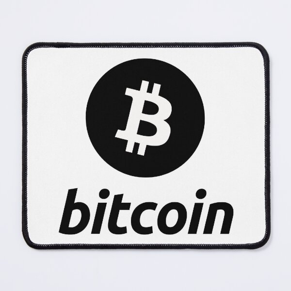 Item preview, Bitcoin BTC Crypto - Clean Vertical Black Logo with White Icon designed and sold by CryptoMoods.