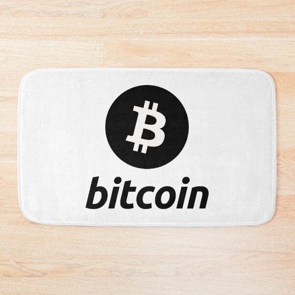Item preview, Bitcoin BTC Crypto - Clean Vertical Black Logo with White Icon designed and sold by CryptoMoods.