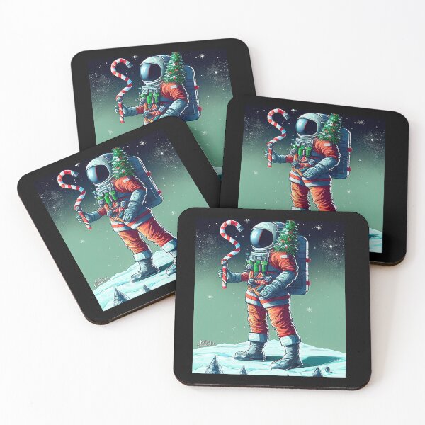 Item preview, Claus Astronauts at Christmas in Space designed and sold by extraordinar-ia.
