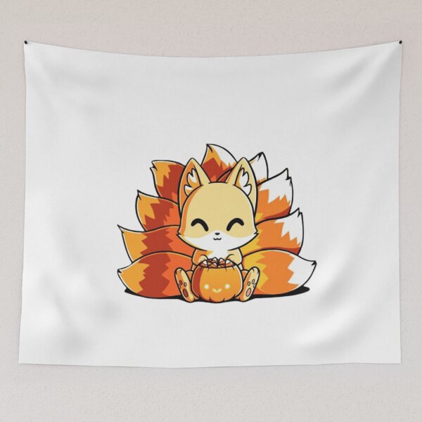 Item preview, cute fox anime designed and sold by LinaMercata0428.