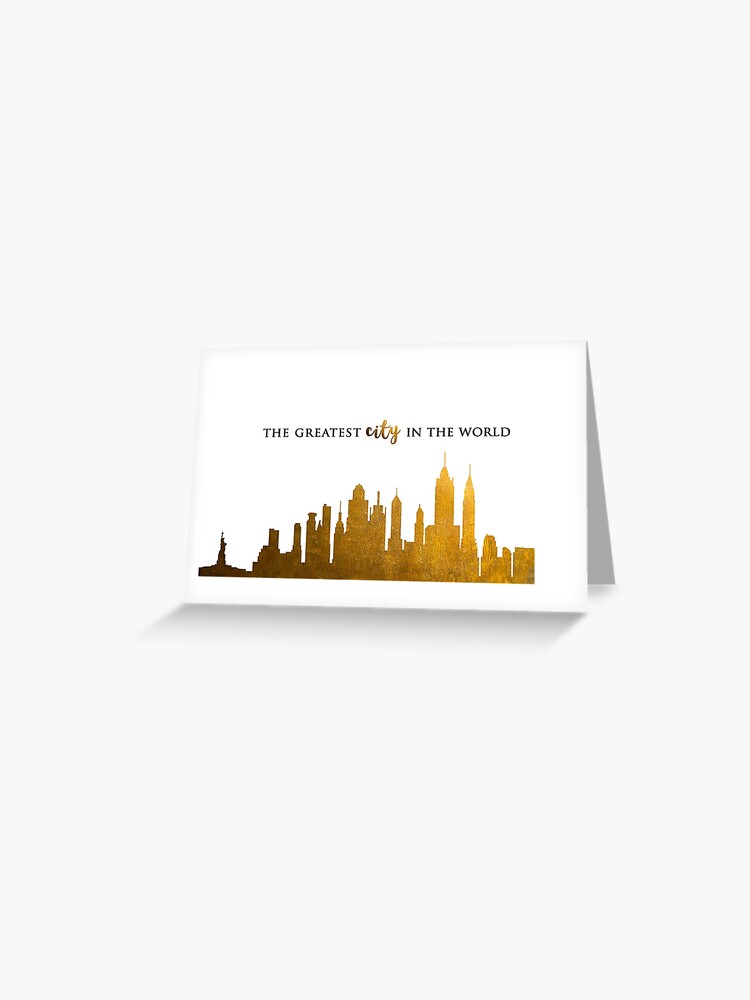 Hamilton: greatest city in the world | Greeting Card