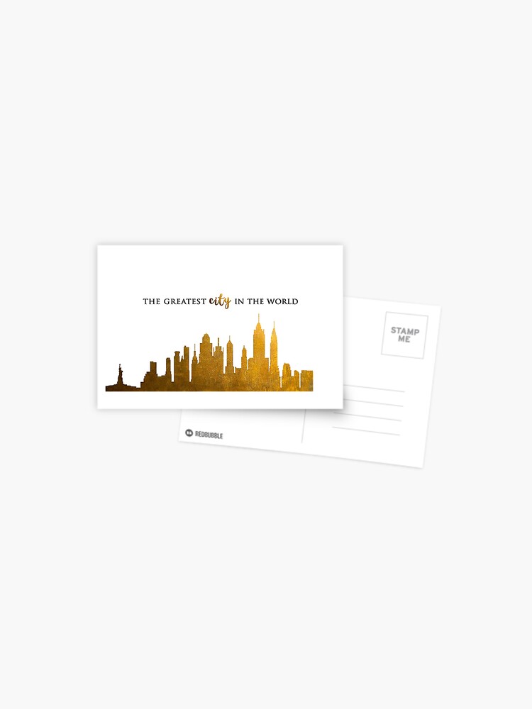 Hamilton: greatest city in the world Postcard for Sale by