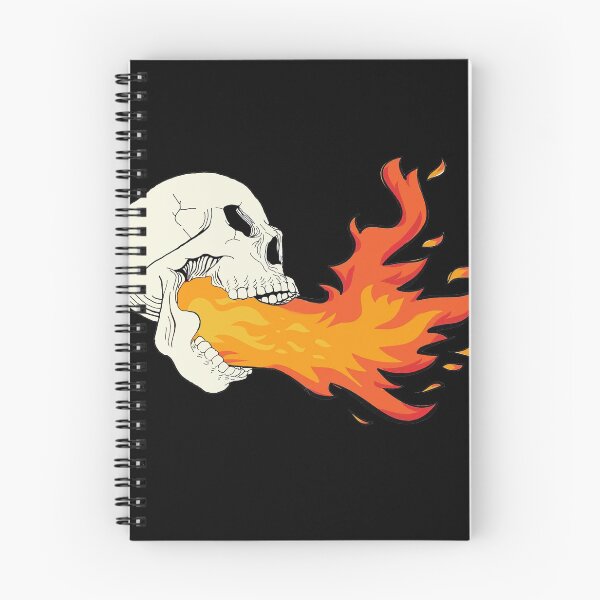 Item preview, Flaming Skull designed and sold by Tom Woodward.