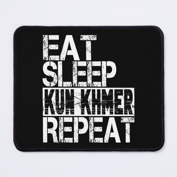 Item preview, Eat Sleep Kun Khmer Repeat, Grunge designed and sold by ACC .