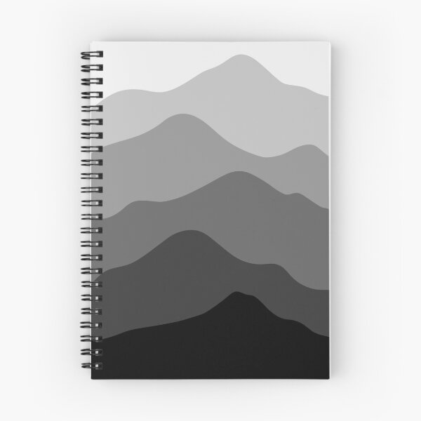 Item preview, Montañas en blanco y negro designed and sold by Rousetta.