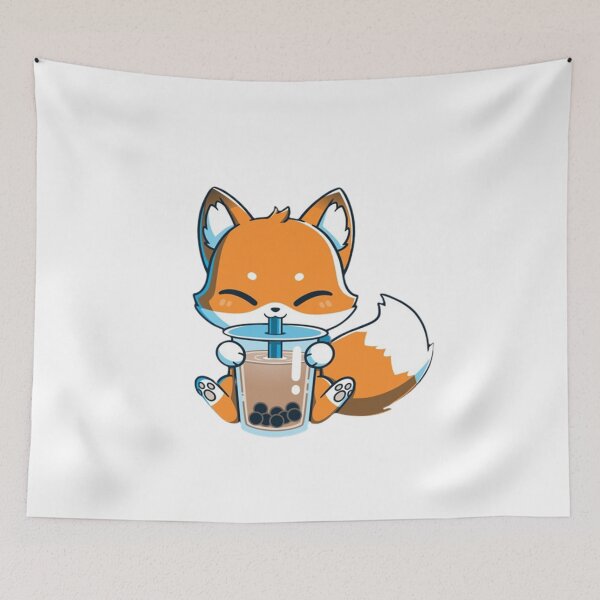 Item preview, cute fox anime designed and sold by LinaMercata0428.