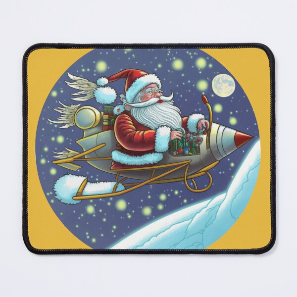 Item preview, Rocket-Santa is having so much fun designed and sold by Nisyo.
