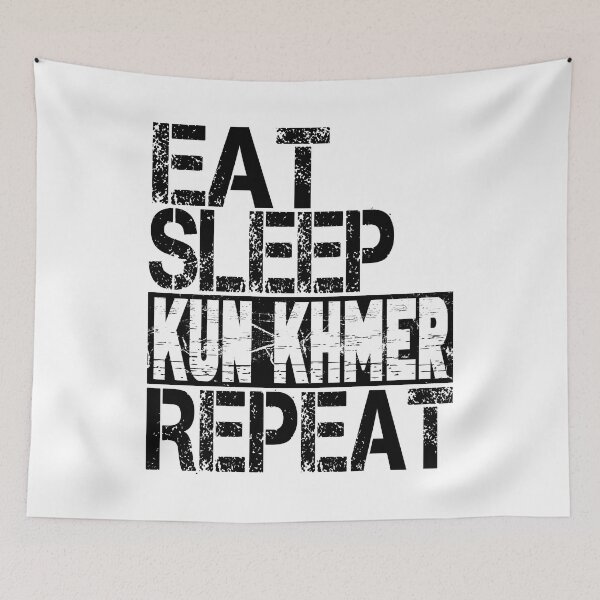 Item preview, Eat Sleep Kun Khmer Repeat, Grunge  designed and sold by ACC .