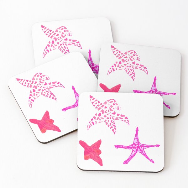 Item preview, Enchanting Starfish Fuchsia Palette designed and sold by Niina  Niskanen.