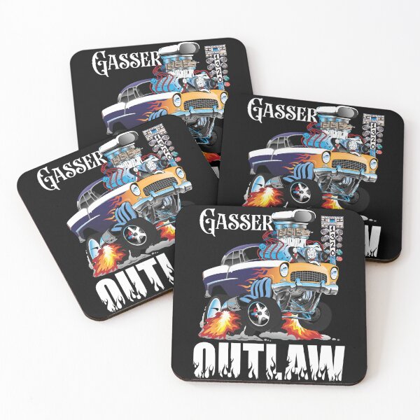 Item preview, Gasser Outlaw Class Vintage Drag Racing Race Car designed and sold by CharJens.