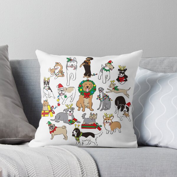 Item preview, Perros felices de Navidad designed and sold by AnaAnaDesign.