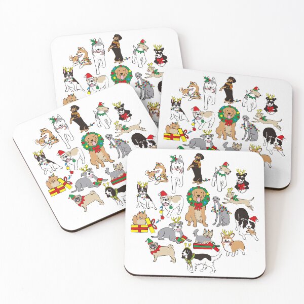 Item preview, Happy Dogs Christimas designed and sold by AnaAnaDesign.