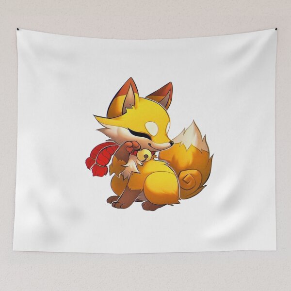 Item preview, cute fox anime designed and sold by LinaMercata0428.