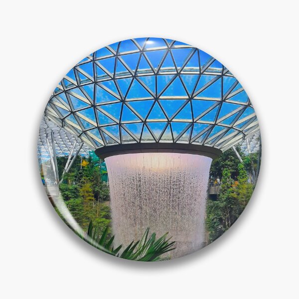 Item preview, Roof waterfall and sky train track in Changi airport V designed and sold by kall3bu.