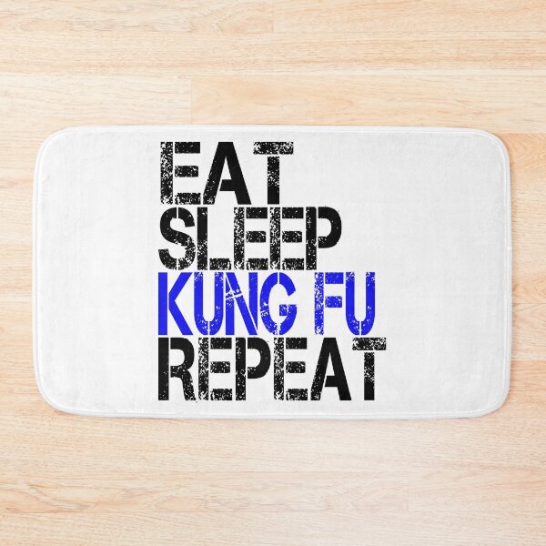 Item preview, Copy of Eat Sleep Kung fu Repeat, Grunge  designed and sold by ACC .