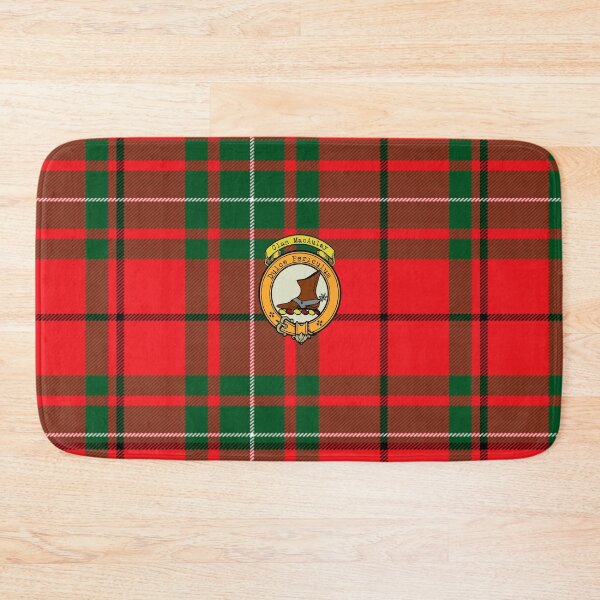 Item preview, MacAulay Scottish Tartan and Crest designed and sold by BagTown Clans.