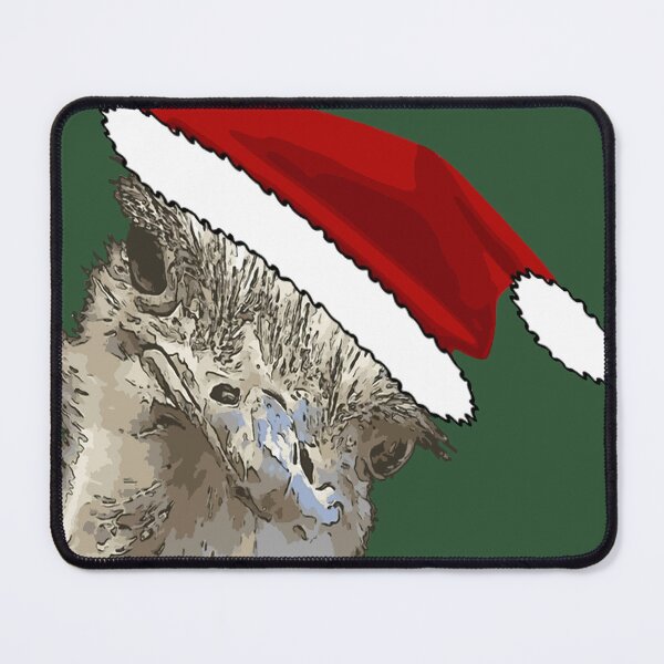 Item preview, Ostrich Wearing Santa Hat Christmas Zoo Animal designed and sold by taiche.
