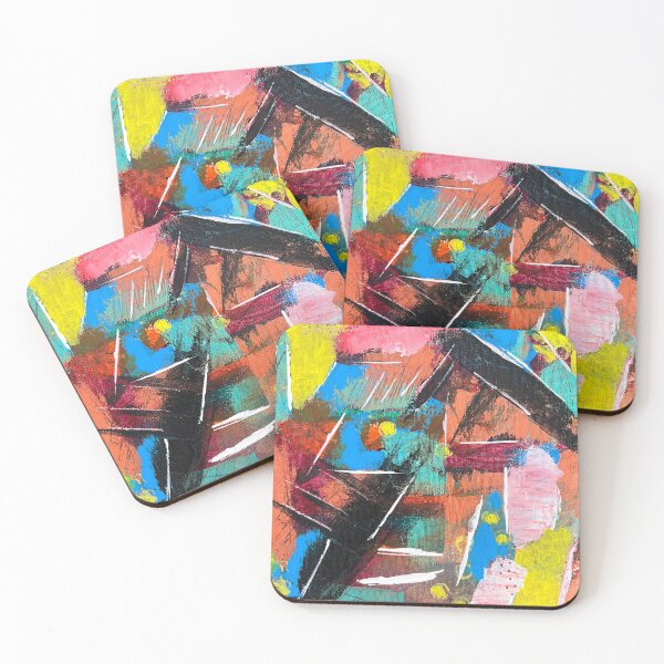 Item preview, Abstract artwork 15  - abstract acrylic painting designed and sold by Julia Rudens.