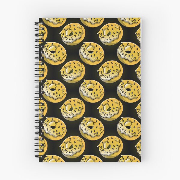 Item preview, Gold donut pattern designed and sold by Donutlovers.