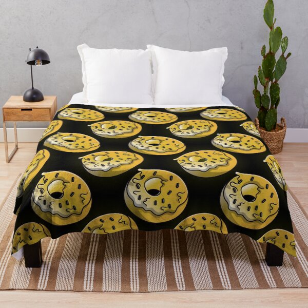 Item preview, Gold donut pattern designed and sold by Donutlovers.