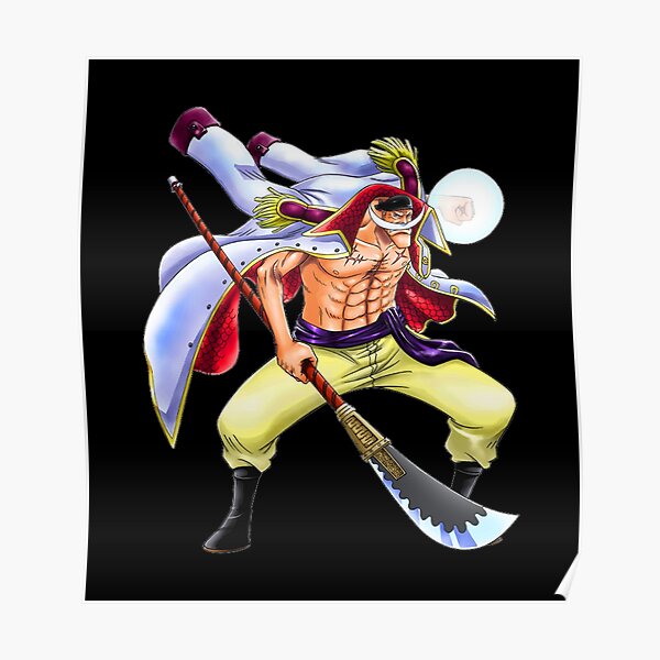 "whitebeard One piece" Poster for Sale by MoElArt Redbubble