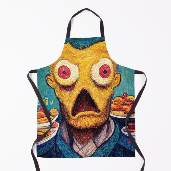 Item preview, The Scream Van Gogh+Simpsons designed and sold by osssoconcept.