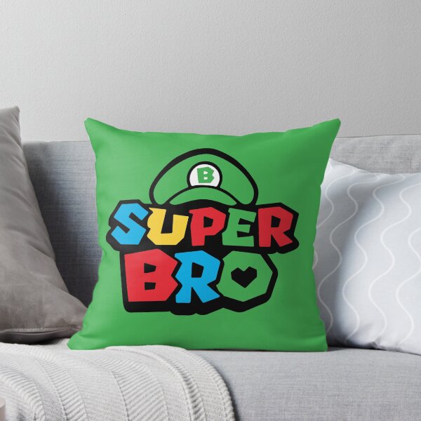 Item preview, Green Super Bro Funny Brother Video Gaming Lover Gift Birthday Holiday by Mesa Cute designed and sold by Mesa Cute.