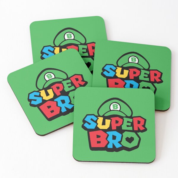 Item preview, Green Super Bro Funny Brother Video Gaming Lover Gift Birthday Holiday by Mesa Cute designed and sold by Mesa Cute.