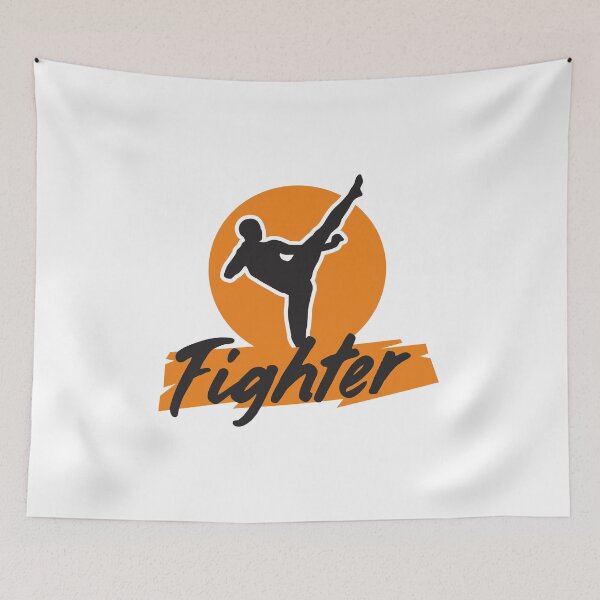 Item preview, fighter silhouette logo designed and sold by wisnubayuaji.