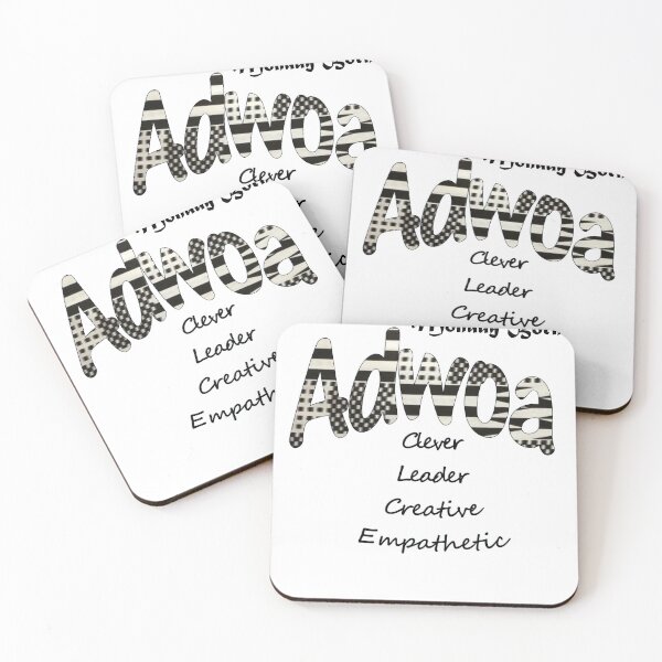 Item preview, Monday Born Ghanaian Female 'Adwoa' designed and sold by WhoWeAre.