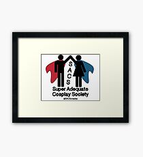 SACS symbol Framed Print